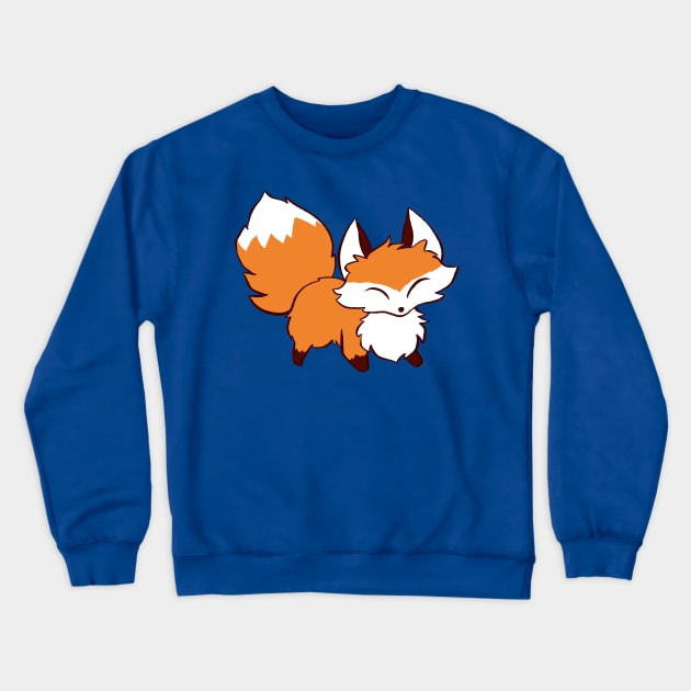 Fluffy Fox Crewneck Sweatshirt by saradaboru